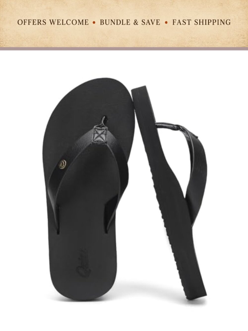 Women's Flip Flops with Arch Support Yoga Mat Cushion Lightweight Thong Sandals